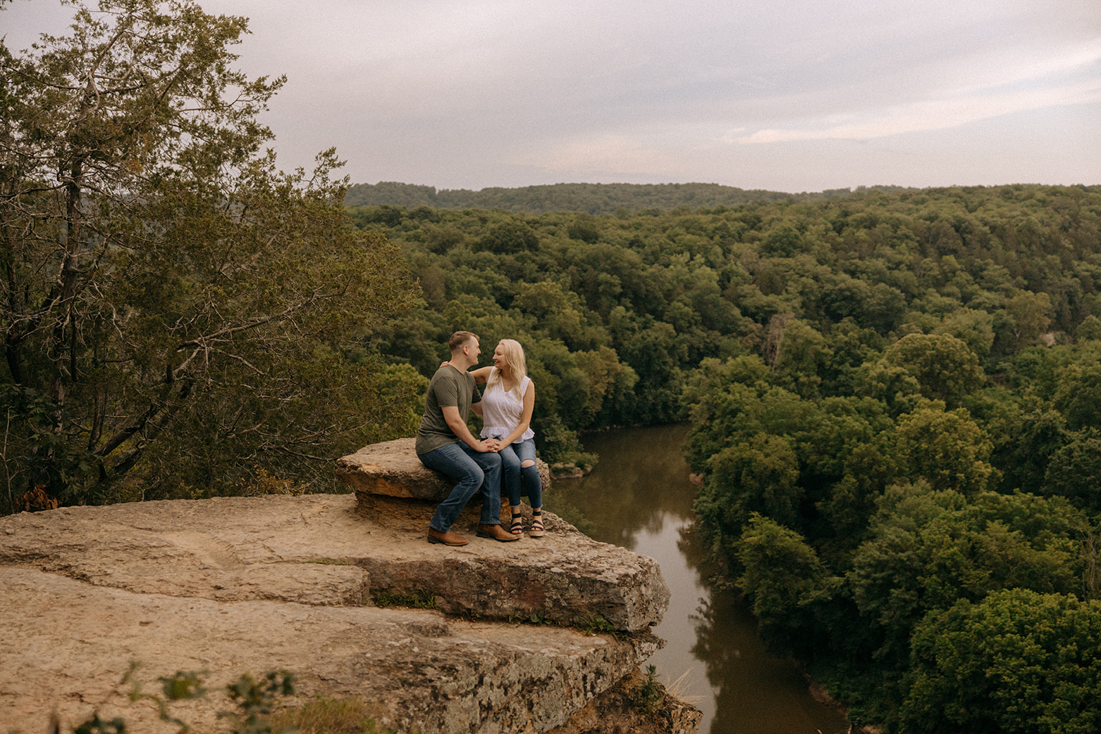 Harpeth River State Park Engagement Photos