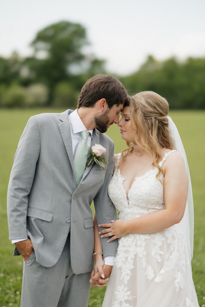 cute couple before heading to their wedding ceremony 