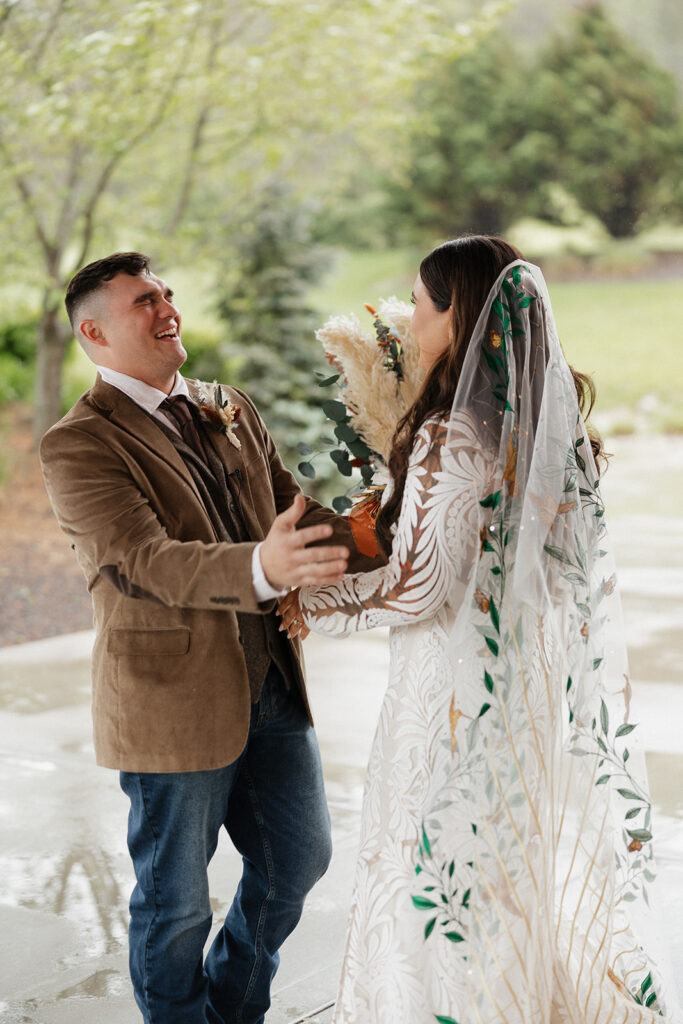 Fun Boho Wedding Day at Tucker’s Gap, TN