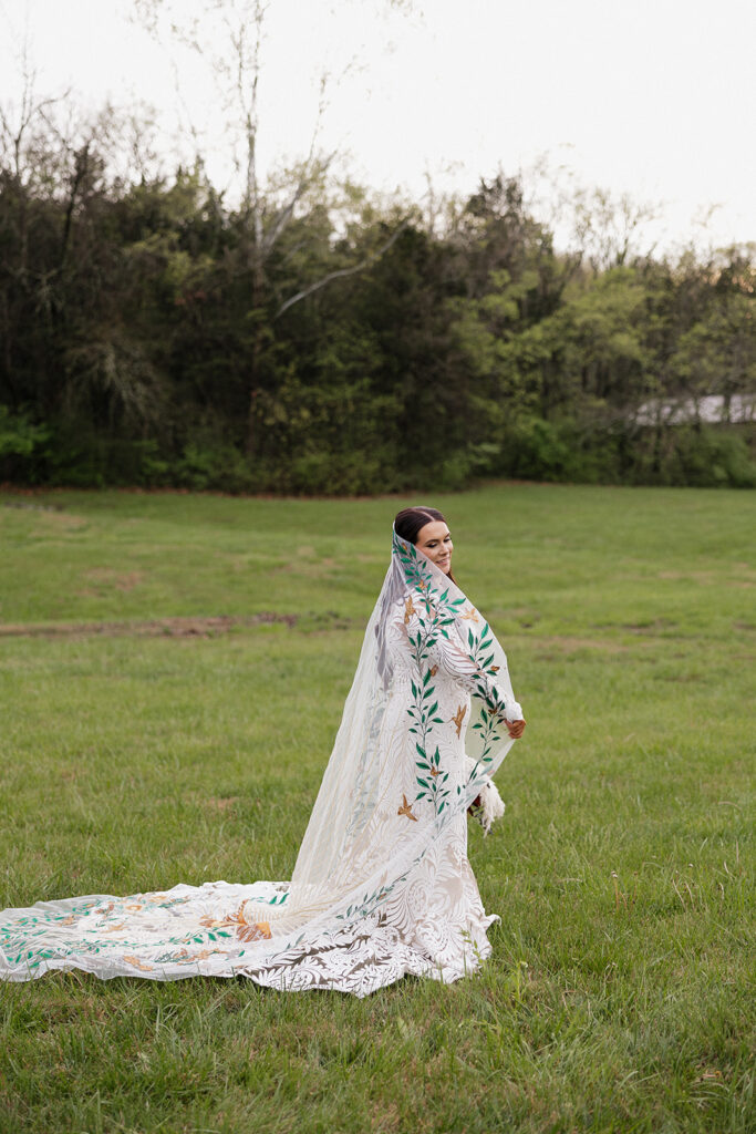 portrait of the bride