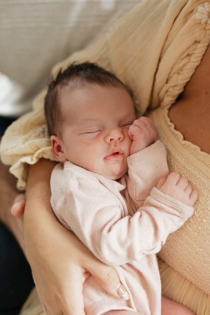 cute little baby at her photoshoot