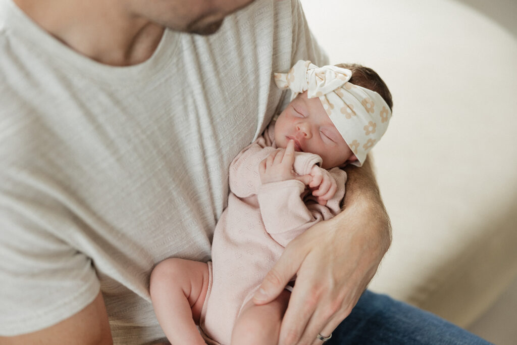 cute newborn session in nashville