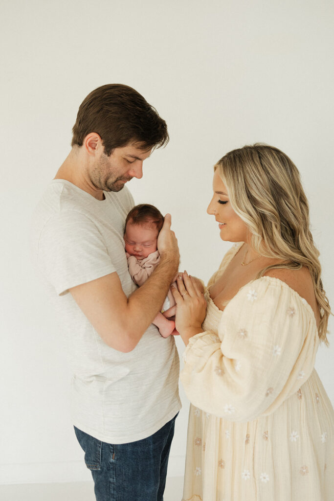 cute family portrait in nashville