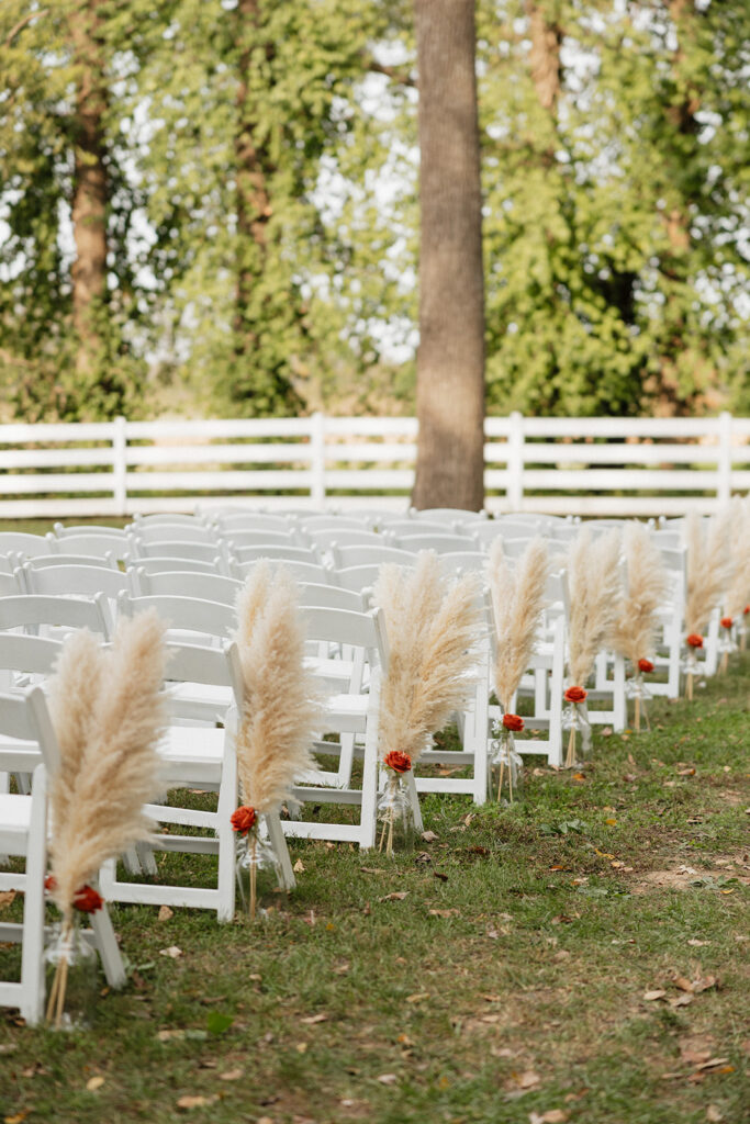 beautiful and intimate ceremony