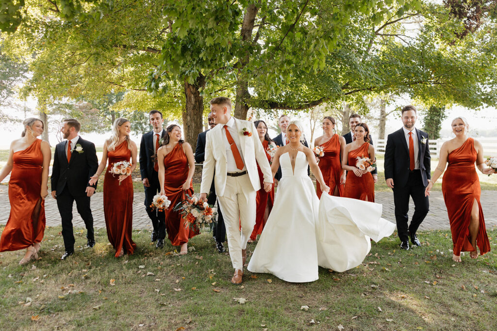 Colorful Boho Wedding at The Potter Farms, KY