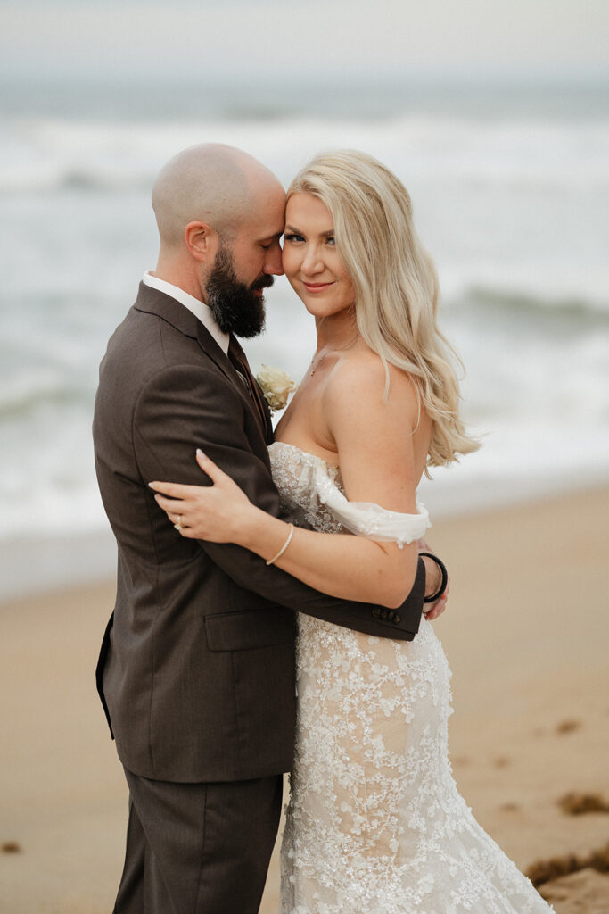 An Elegant Outer Banks Wedding with the Most Iconic Pool Exit Ever!