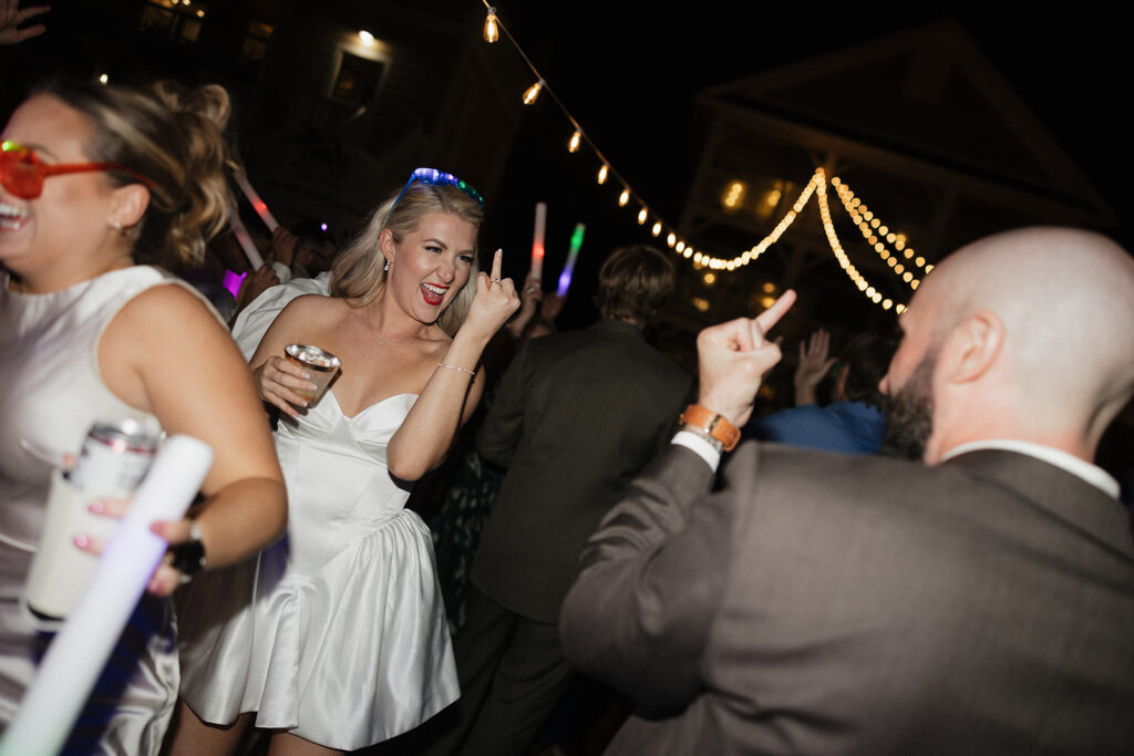 An Elegant Outer Banks Wedding with the Most Iconic Pool Exit Ever!