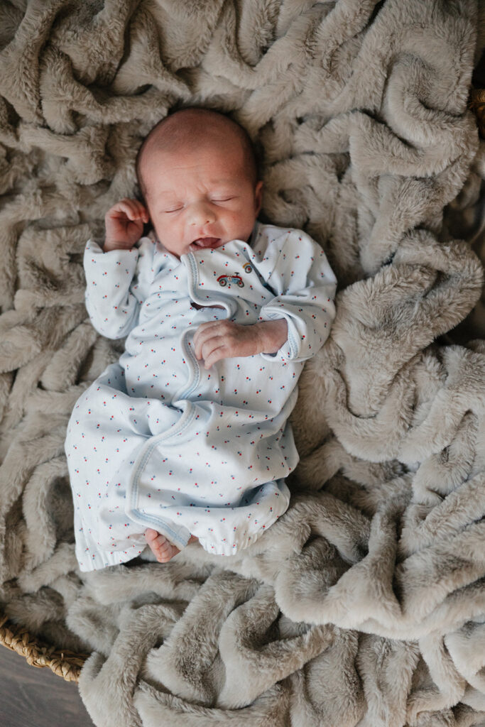cute newborn baby boy