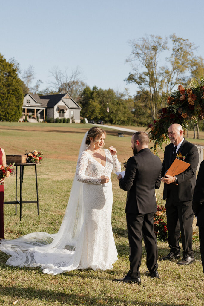 A Cozy, Colorful Tennessee Backyard Wedding with Vintage Speakeasy Vibes