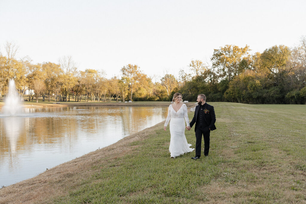 A Cozy, Colorful Tennessee Backyard Wedding with Vintage Speakeasy Vibes