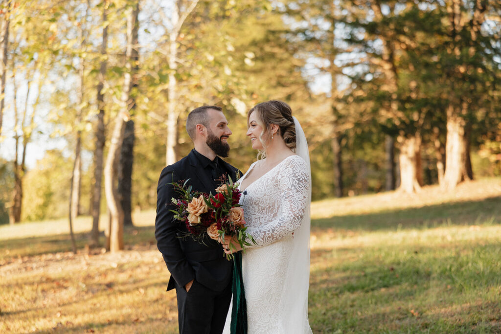 A Cozy, Colorful Tennessee Backyard Wedding with Vintage Speakeasy Vibes