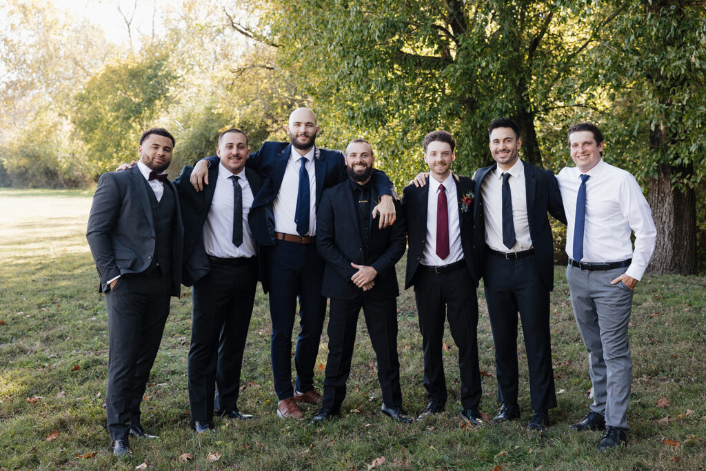 A Cozy, Colorful Tennessee Backyard Wedding with Vintage Speakeasy Vibes