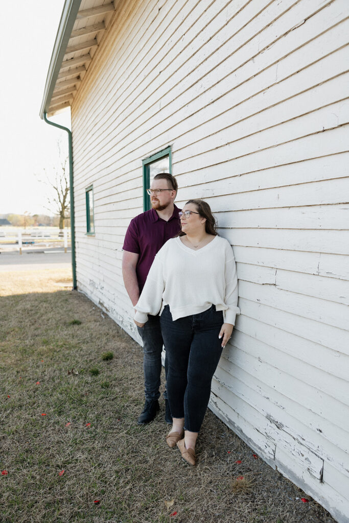 golden hour nashville engagement session