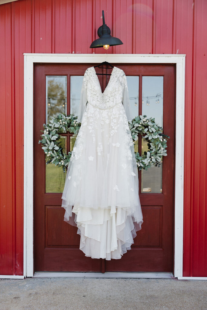 stunning picture of the wedding dress