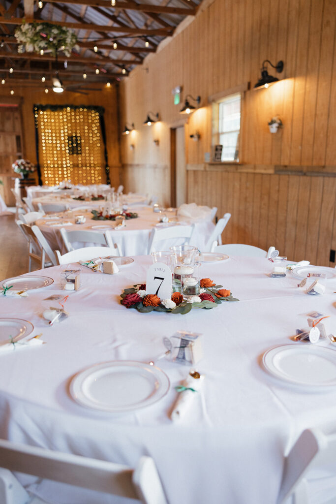 beautiful reception table centerpieces