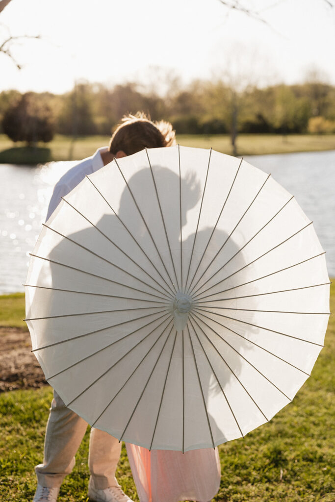 fun outdoor engagement photoshoot