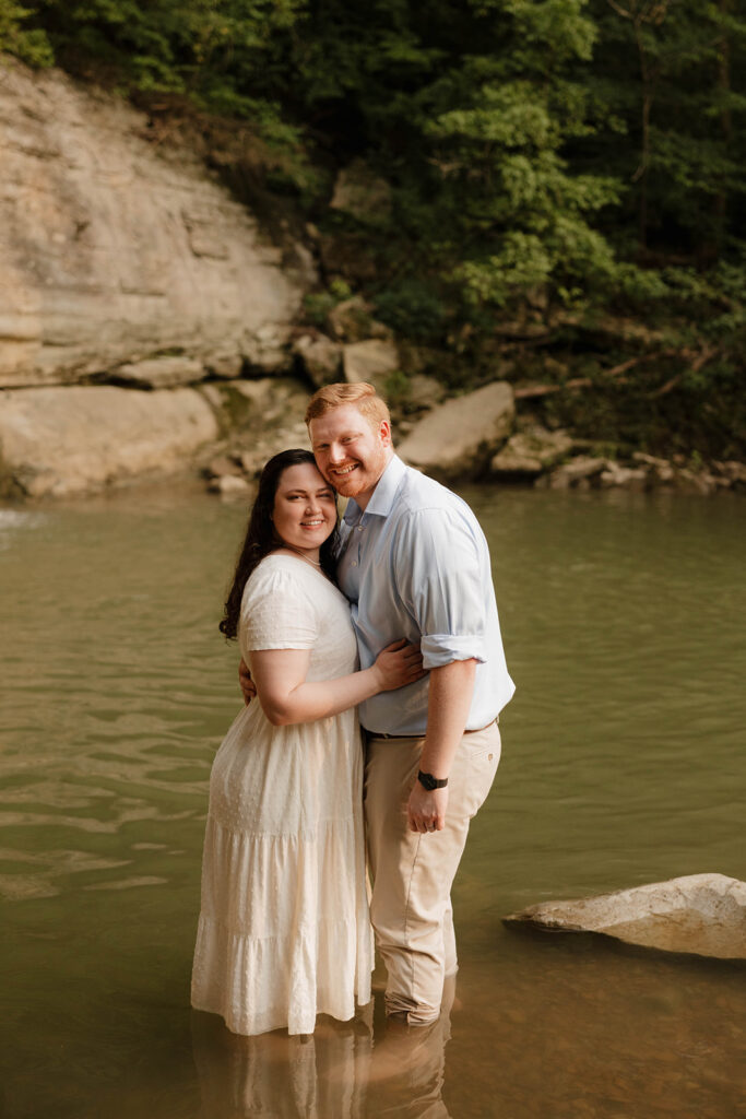 happy couple at their dream photoshoot