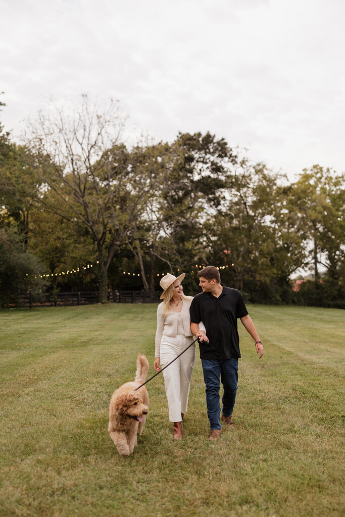 happy couple at their fun photoshoot