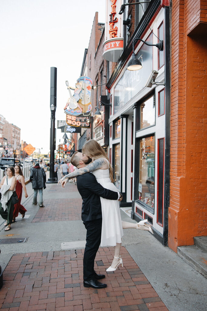 couple at their elopement portraits