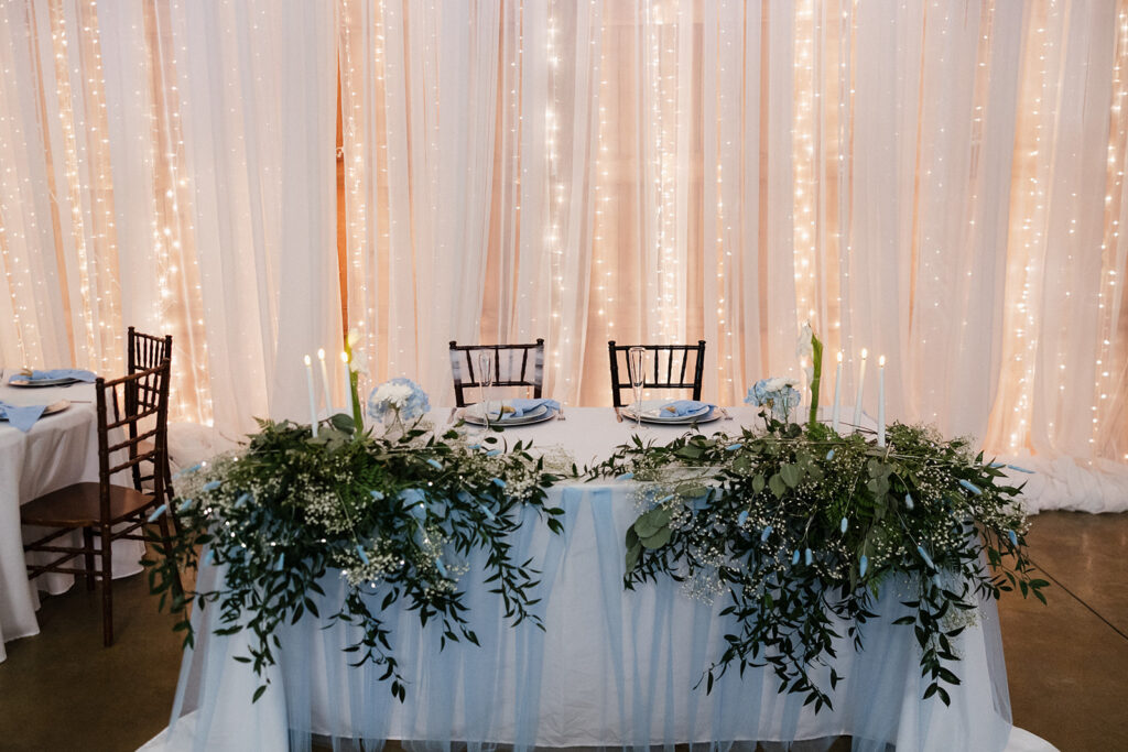 stunning reception details 
