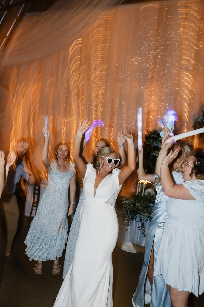 fun wedding party in nashville
